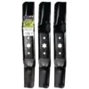 MaxPower 561558B 3 Blade Set For Many 50 In. Cut MTD, Cub Cadet, Craftsman Mowers Replaces OEM #'s 942-05052A And 742-05052A | BigEasyMart.com