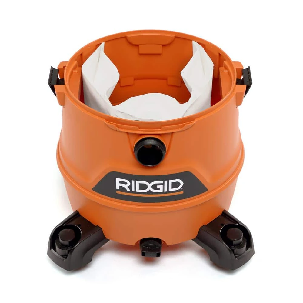 RIDGID HD1600 16 Gallon 6.5 Peak HP NXT Wet/Dry Shop Vacuum With Detachable Blower, Filter, Locking Hose And Accessories | BigEasyMart.com - Image 9