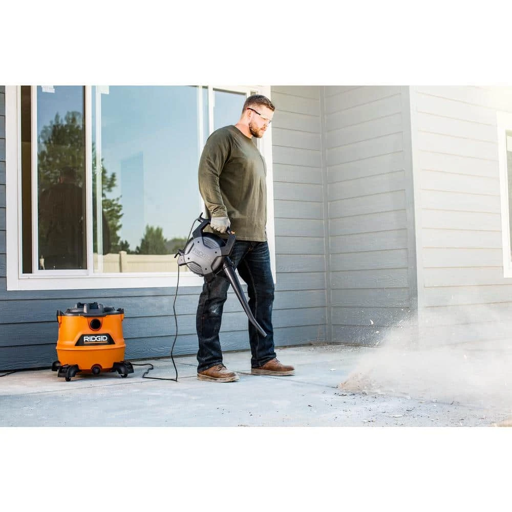 RIDGID HD1600 16 Gallon 6.5 Peak HP NXT Wet/Dry Shop Vacuum With Detachable Blower, Filter, Locking Hose And Accessories | BigEasyMart.com - Image 13