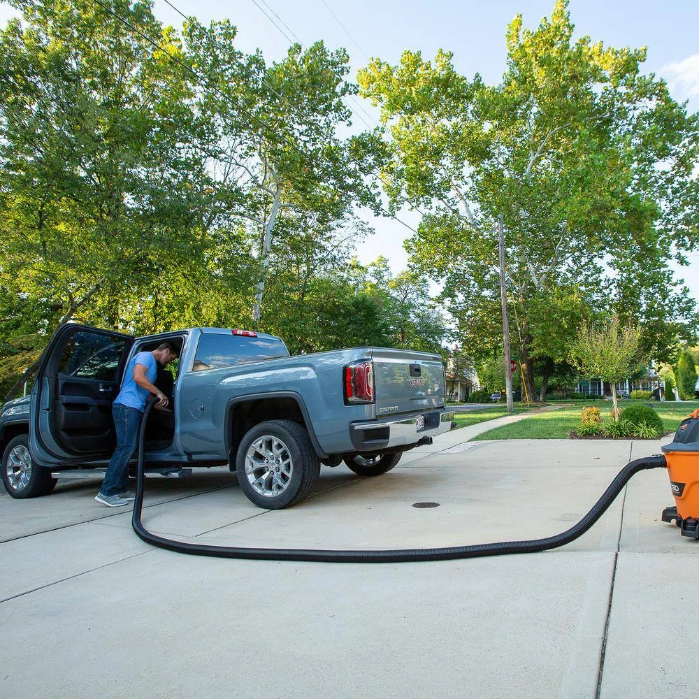 RIDGID HD1600D 16 Gallon 6.5 Peak HP NXT Wet/Dry Shop Vacuum With Detachable Blower, Filter, 7 Ft Hose, 20 Ft Hose And Accessories | BigEasyMart.com - Image 12