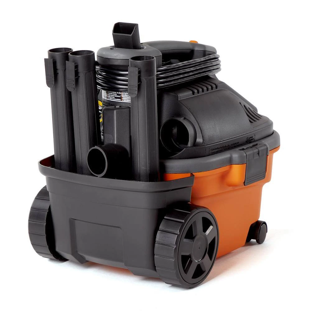 RIDGID WD4070D 4 Gallon 5.0 Peak HP Portable Wet/Dry Shop Vacuum With Fine Dust Filter, Dust Bags, Locking Hose And Accessories | BigEasyMart.com - Image 10