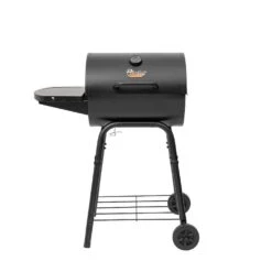 Outlaw Grills By Char-Griller 1016 Maverick Charcoal Grill In Black | BigEasyMart.com