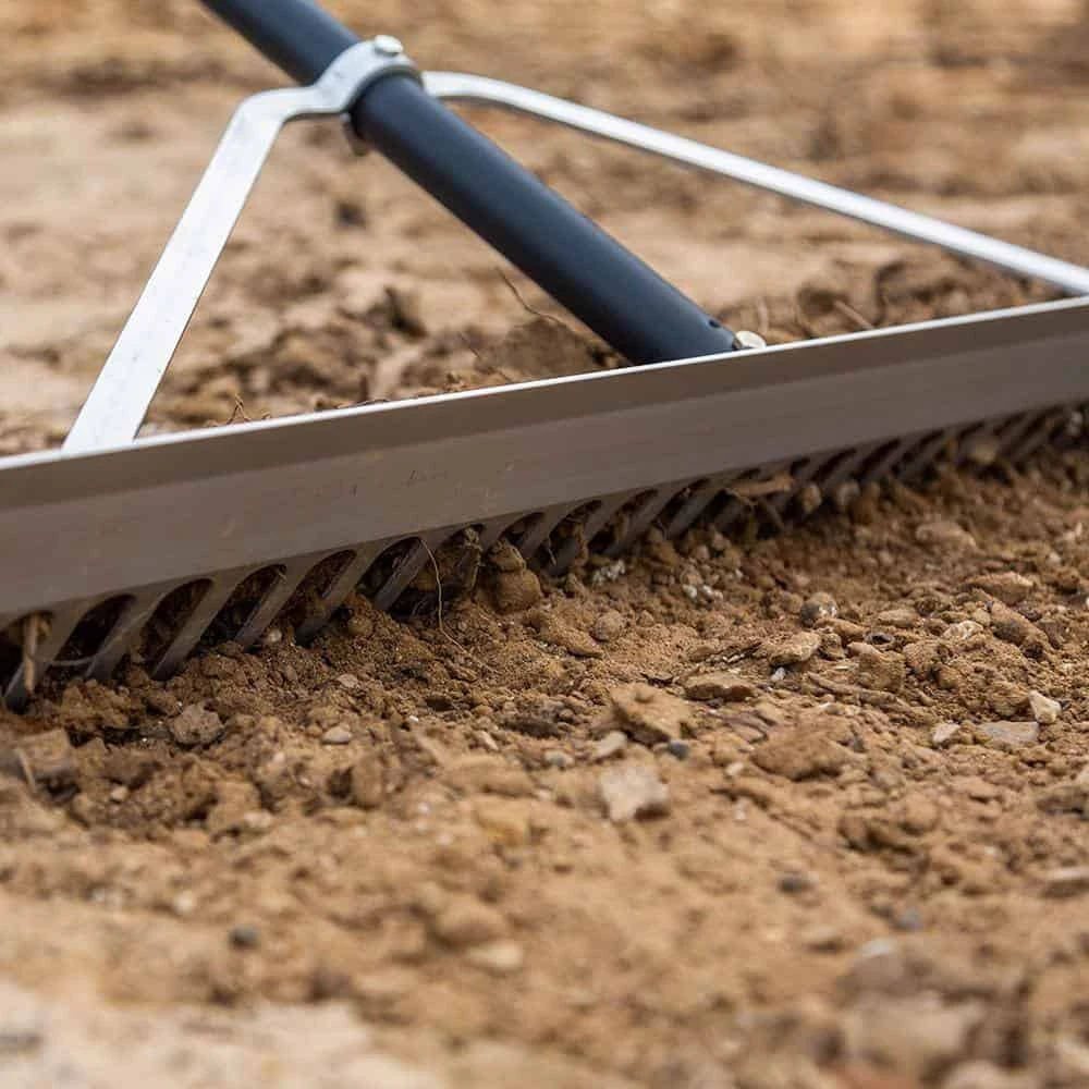 Razor-Back 63136 24 In. Aluminum Landscape Rake | BigEasyMart.com - Image 7