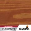 Olympic OLY704-05 Maximum 5 Gal. Redwood Semi-Transparent Exterior Stain And Sealant In One Low VOC | BigEasyMart.com