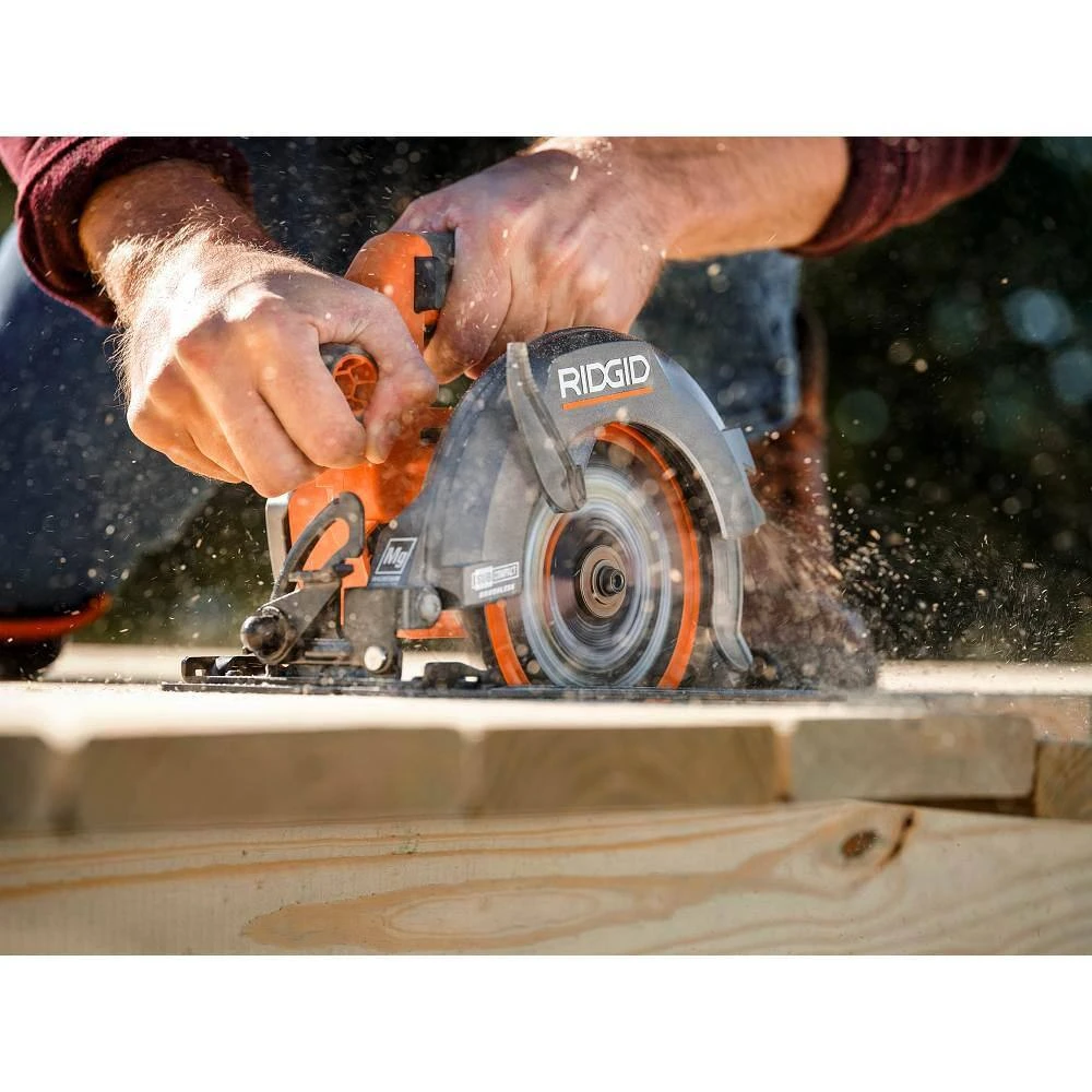 RIDGID R8656B 18V SubCompact Brushless Cordless 6-1/2 In. Circular Saw (Tool Only) | BigEasyMart.com - Image 8