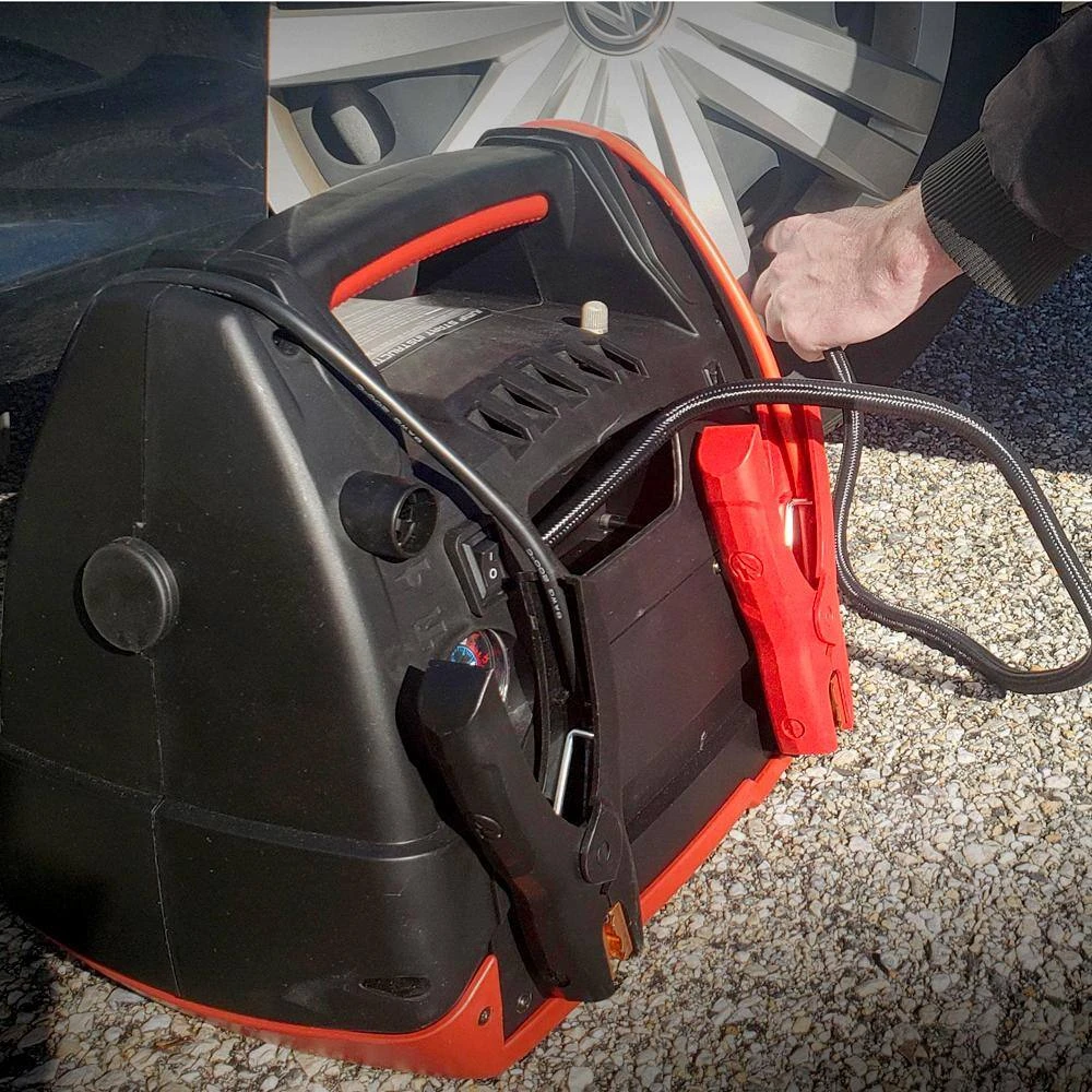 Smartech Products JSL-950 JSL-950 Power Station With Jump Starter And 150 PSI Air Compressor, One 120V Power Inventer Outlet | BigEasyMart.com - Image 4