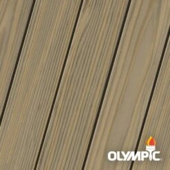 Olympic OLY939-01 Maximum 1 Gal. Storm Gray Semi-Transparent Exterior Stain And Sealant In One Low VOC | BigEasyMart.com