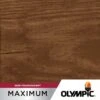 Olympic OLY730-05 Maximum 5 Gal. Teak Semi-Transparent Exterior Stain And Sealant In One Low VOC | BigEasyMart.com