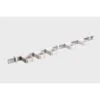 TOOLFLEX 9-5-3 37 In. Universal Garage Storage Rail System With 5 White One-Size-Fits-All Holders | BigEasyMart.com