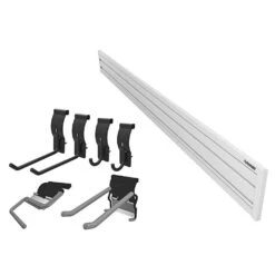 Husky 80235HWSK Garage Slat Wall Starter Kit (8-Piece) | BigEasyMart.com