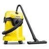 Karcher 1.628-114.0 WD 3 Multi-Purpose 4.5 Gal. Wet-Dry Shop Vacuum Cleaner With Attachments, Blower Feature And Compact Design 1000-Watt | BigEasyMart.com