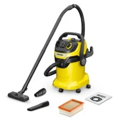Karcher 1.628-311.0 WD 5/P Multi-Purpose 6.6 Gal. Wet/Dry Shop Vacuum Cleaner With Attachments And Blower Feature - 2022 Edition | BigEasyMart.com